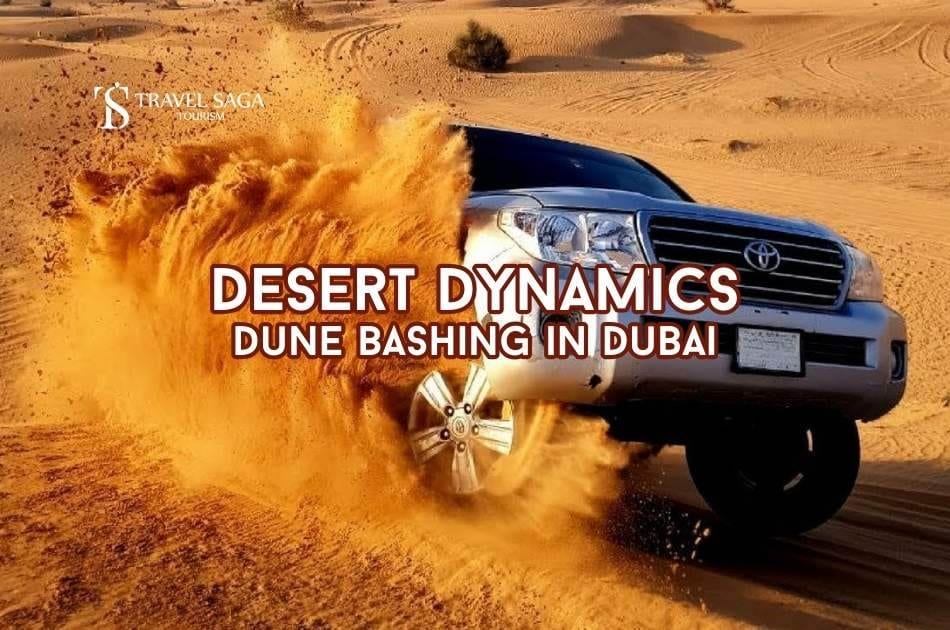 Dune Bashing in Dubai Blog Banner By thedesertsafariindubai.com