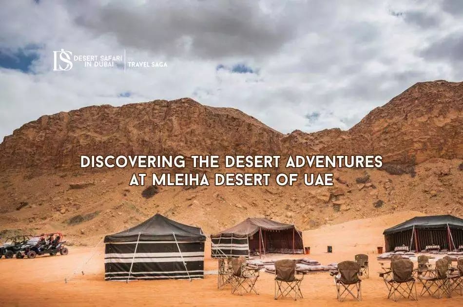 Mleiha Desert of UAE Blog Banner By thedesertsafariindubai.com