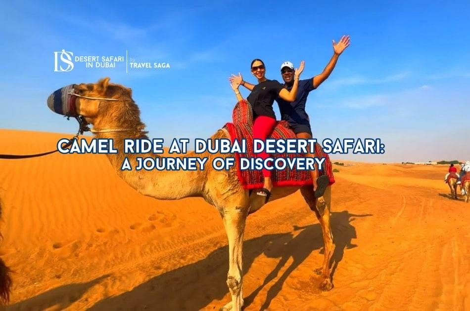 Camel Ride Dubai Blog Banner By thedesertsafariindubai.com