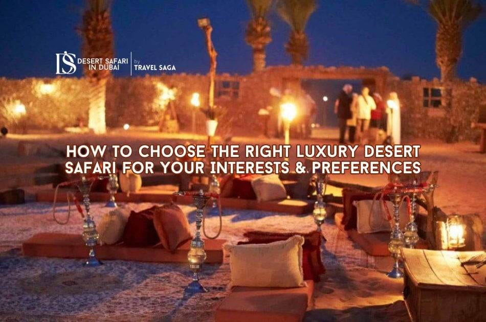 Luxury Desert Safari Dubai Blog Banner By thedesertsafariindubai.com