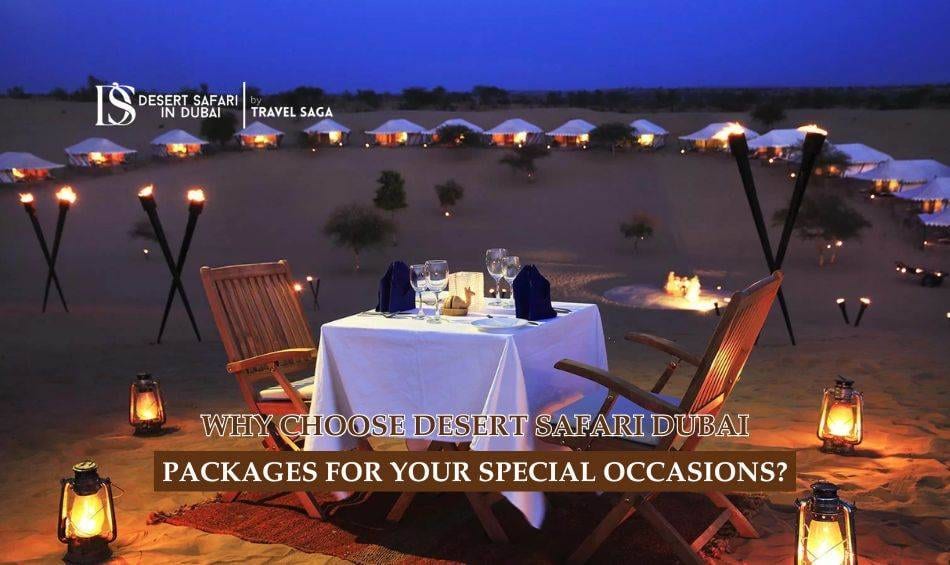 The desert safari in Dubai Blog Banner by thedesertsafariindubai.com