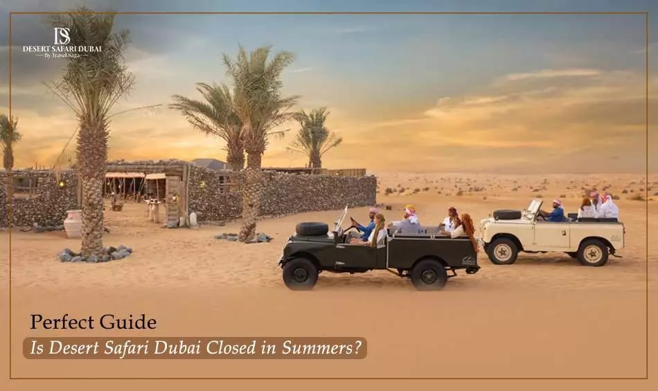 Desert Safari Dubai summer Blog Banner by The Desert Safari in Dubai