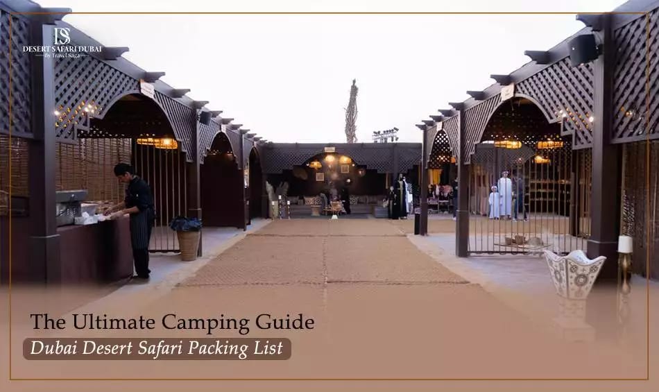 Dubai desert safari package Blog banner by thedesertsafariindubai.com