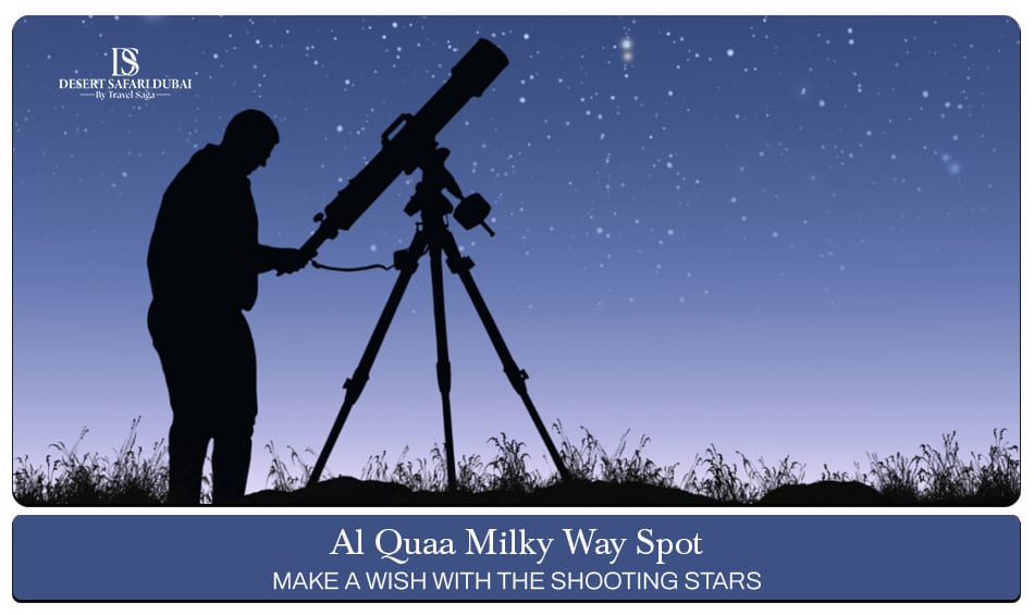 Al Quaa Milky Way spot Blog Banner by The Desert Safari In Dubai