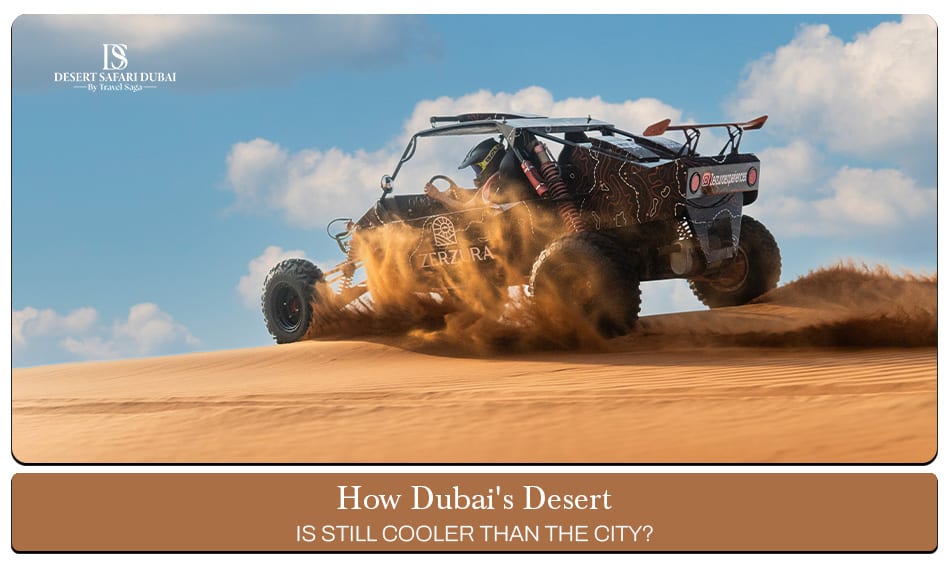 Dubai desert temperature Blog Banner by The Desert Safari In Dubai